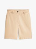 Bej Pantaloni Scurti Chino Spalati Cu Croiala Regular  Femei