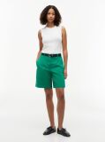 Verde Pantaloni Scurti Chino Spalati Cu Croiala Regular  Femei