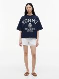 Blue Crest Relaxed Oversized T-Shirt  Women