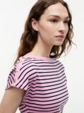 Multi Tricou Cu Guler Boat Si Nasturi Aurii  Femei