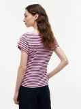 Multi Tricou Cu Guler Boat Si Nasturi Aurii  Femei