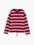 Multi T-Shirt Cu Maneca Lunga Cordon Si Dungi  Femei