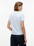 Blue T-Shirt Tonal Cu Steag Tommy  Femei
