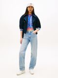 Denim Blugi Slim Cu Talie Medie Si Croi Drept  Femei