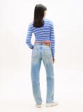 Denim Blugi Slim Cu Talie Medie Si Croi Drept  Femei