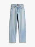Denim Blugi Slim Cu Talie Medie Si Croi Drept  Femei