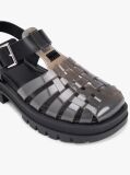 Negru Sandale Fisherman Cu Talpa Groasa  Femei
