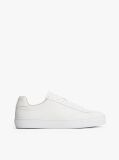 Alb Pantofi Sport Din Piele Cu Talpa Cupsole  Barbati