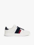 Bej Sneakers Cu Texturi Mixte Si Talpa Fine Cleat  Barbati