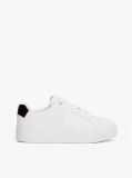 Alb Pantofi Sport Flatform Din Piele  Femei