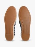 Blue Espadrile Cu Platforma Din Panza Cu Dungi Si Monograma TH  Femei