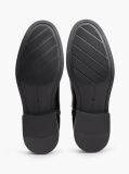 Negru Botine Din Piele Cu Monograma TH  Femei
