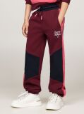Multi Colorblock Drawstring Waist Joggers  Girls