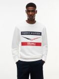 White TH x Cadillac Formula 1® Team Chevron Sweatshirt  Unisex