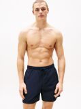Blue Pantalon Scurt De Baie Signature Logo Lungime Medie  Barbati