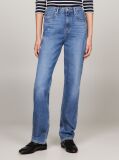 Denim Jeans Drepti Clasici Melany Cu Talie Medie  Femei
