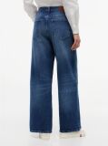 Denim Blugi Cu Talie Medie Picior Larg Si Croiala Loose  Femei