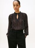 Multi Viscose Georgette Bluza Cu Maneca Lunga  Femei