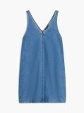 Denim Rochie Din Denim Cu Guler V  Femei