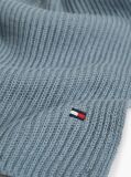 Blue Esarfa Din Casmir Cu Steag Brodat Hilfiger  Barbati