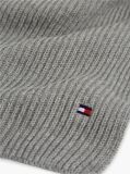 Gri Esarfa Din Casmir Cu Steag Brodat Hilfiger  Barbati