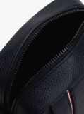 Blue Geanta Crossbody Reporter Cu Logo Metalic  Barbati