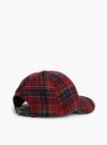 Multi Wool Blend Logo Check Baseball Cap  Men