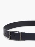 Blue Curea Din Piele Reversibila Cu Catarama Patrata  Barbati