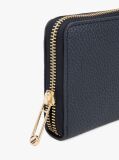 Blue Portofel Mare Cu Fermoar Th Emblem  Femei