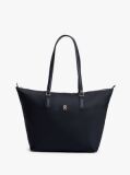 Blue Geanta Tote Cu Placa TH Monogram  Femei