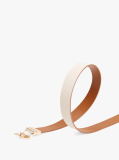 Multi TH Monogram Reversible Leather Belt  Women