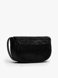 Negru Geanta Crossbody Din Piele  Femei