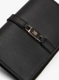 Negru Portofel TH Monogram Bifold  Femei