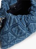 Denim Geanta Crossbody Matlasata Din Denim Cu Monograma TH  Femei