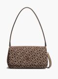 Bej Geanta Crossbody Jacquard Convertibla Cu Monograma TH  Femei