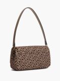 Bej Geanta Crossbody Jacquard Convertibla Cu Monograma TH  Femei