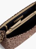 Bej Geanta Crossbody Jacquard Convertibla Cu Monograma TH  Femei