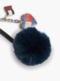 Multi Breloc Cu Inima Si Pom Pom  Femei