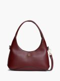 Rosu TH Geanta Hobo Crossbody Cu Monograma TH  Femei
