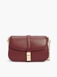 Red Heritage TH Monogram Chain Crossbody Bag  Women
