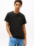 Negru Tricou Din Bumbac Organic Classics  Barbati