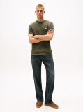 Green Tommy Badge Crew Neck T-Shirt  Men