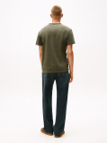 Green Tommy Badge Crew Neck T-Shirt  Men
