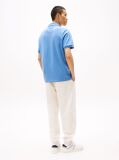Blue Tricou Polo Croiala Regular Fit  Barbati