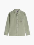 Verde Camasa Overshirt Din Catifea De Tip Cord Brick  Barbati