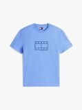 Blue Tricou Cu Guler Rotund Si Logo  Barbati