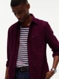 Purple Regular Fit Button-Down Corduroy Shirt  Men