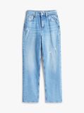 Denim Jeansi Layla Slim Cu Talie Inalta Si Croiala Dreapta  Femei
