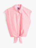 Multi Camasa Din Poplin Cu Maneci Scurte Tip Cap  Femei