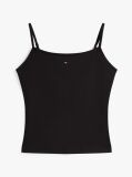 Negru Essential Top Cu Bretele   Femei